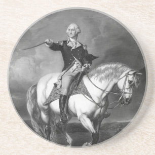 Posavasos De Arenisca Pascua de George Washington Salute