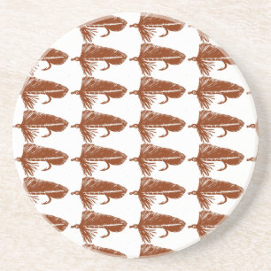 Posavasos De Arenisca Pascua de patrón de vuelo "Brown Matuka".