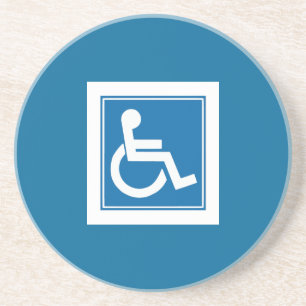 Posavasos De Arenisca Pascua de Rótulo para Handicap
