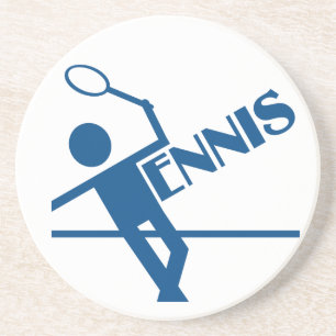 Posavasos De Arenisca Pascua de tenis, personalizar