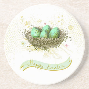 Posavasos De Arenisca ¡Pascua feliz! - Jerarquía de los pájaros con l