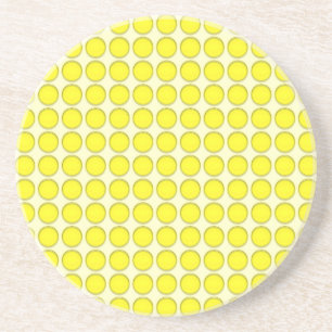 Posavasos De Arenisca Pascua - puntos amarillos