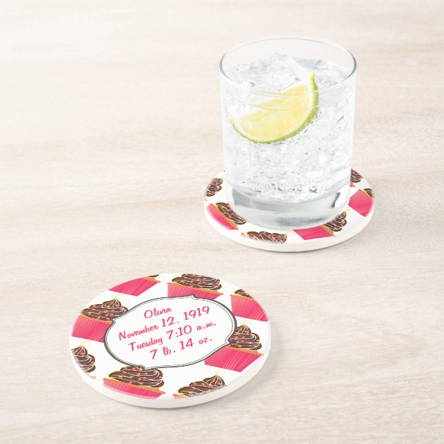 Posavasos De Arenisca Pasteles (Lado)