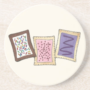 Posavasos De Arenisca Pasteles de tostadora Desayuno Desayuno Pastelería