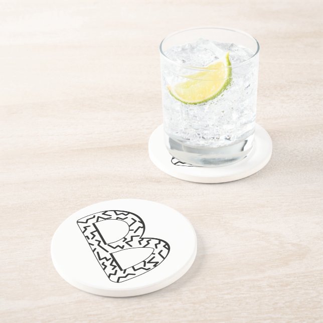 Posavasos De Arenisca Patrón B (Lado)