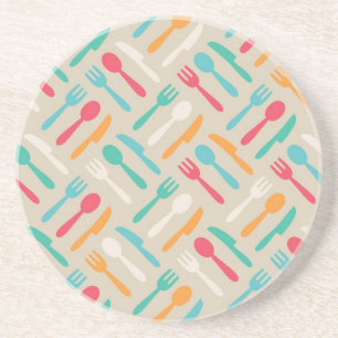 Posavasos De Arenisca Patrón de cocina 3