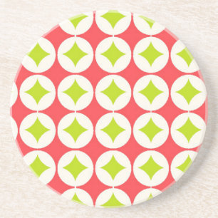 Posavasos De Arenisca Patrón de navidades