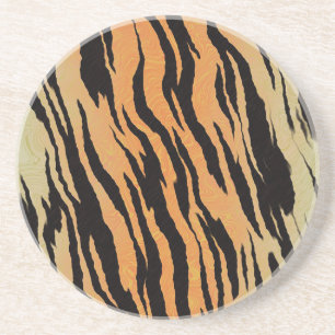 Posavasos De Arenisca Patrón de tigre