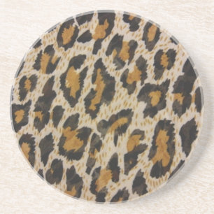 Posavasos De Arenisca Patrón — Leopardo