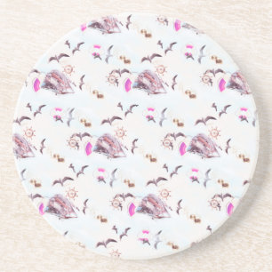 Posavasos De Arenisca Patrón marino