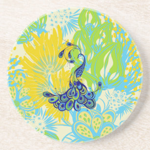 Posavasos De Arenisca pavo real