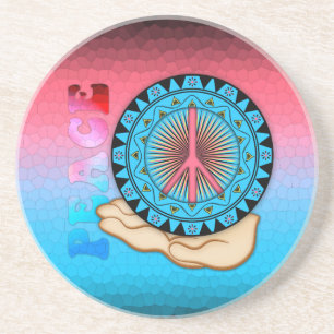 Posavasos De Arenisca Paz ~ Sol