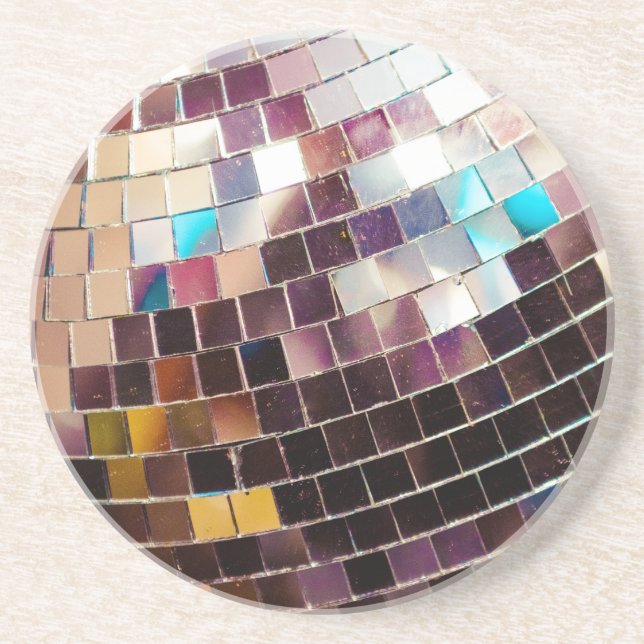 Posavasos De Arenisca Pelota Disco (Frente)