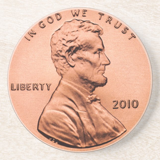 Posavasos De Arenisca Penique (Frente)