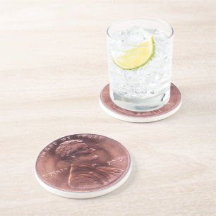 Posavasos De Arenisca Penny Coaster