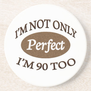 Posavasos De Arenisca Perfeccione 90 años