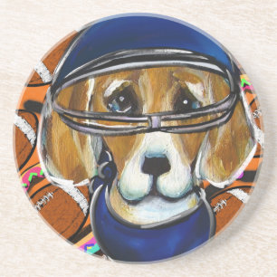 Posavasos De Arenisca Perro Beagle