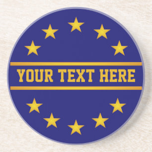 POSAVASOS DE ARENISCA PERSONALIZADO GOLDEN STARS