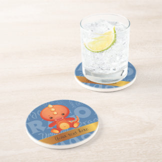 Posavasos De Arenisca Personalizado Personalizado Año del Dragón Arte Mu