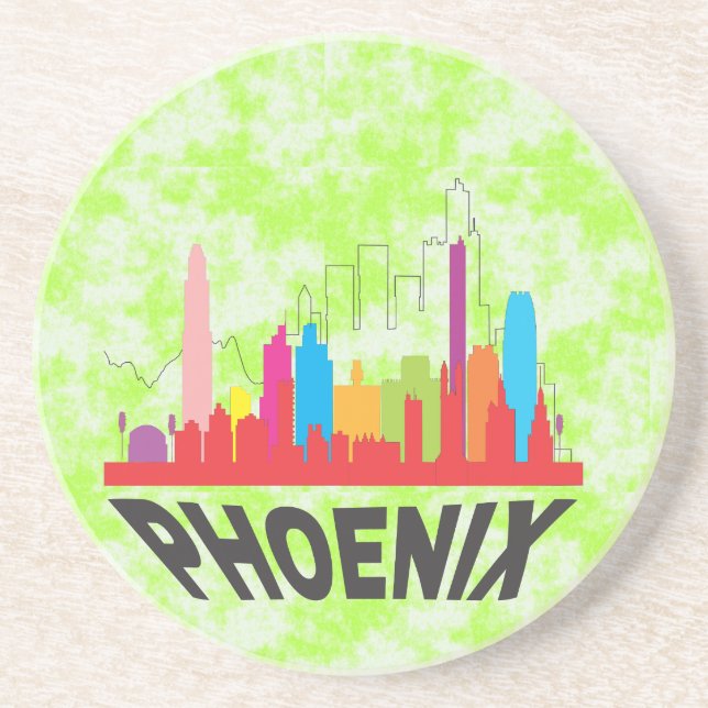 Posavasos De Arenisca Phoenix (Frente)