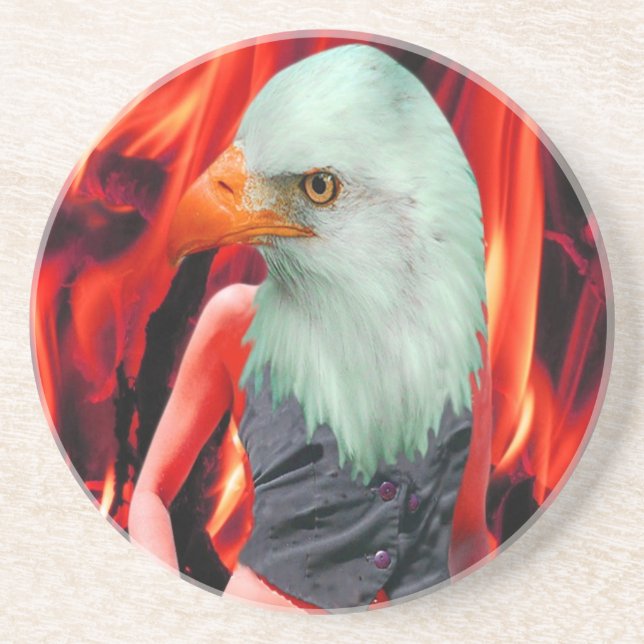 Posavasos De Arenisca Phoenix (Frente)