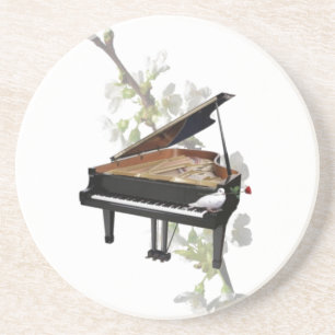 Posavasos De Arenisca Piano Coaster