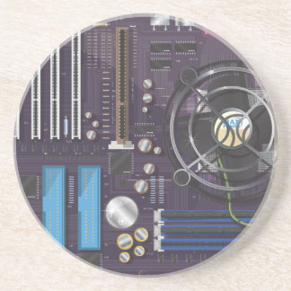 Posavasos De Arenisca Placa base de computadora