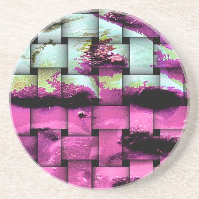 POSAVASOS DE ARENISCA PLAYA (Frente)