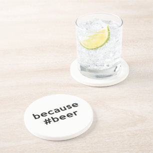 Posavasos De Arenisca Porque Cerveza