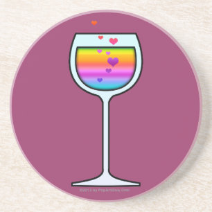 POSAVASOS DE ARENISCA POSA VASOS DE ARENISCA PARA COPA DE VINO