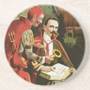 Posavasos De Arenisca Poster de la magia de Alexander Federico del