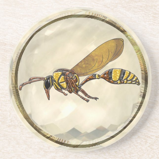 Posavasos De Arenisca Potter Wasp (Frente)