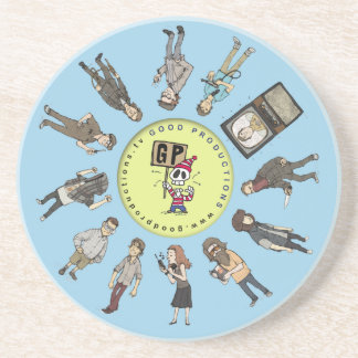Posavasos De Arenisca Práctico de costa 1 del carácter del GP