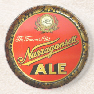Posavasos De Arenisca Práctico de costa bandeja de la cerveza" del