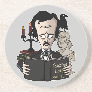 Posavasos De Arenisca Práctico de costa de Edgar Allan Poe