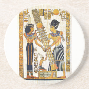Posavasos De Arenisca Práctico de costa de Egipto antiguo 1