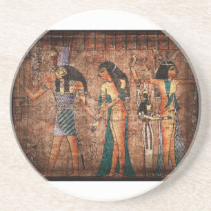 Posavasos De Arenisca Práctico de costa de Egipto antiguo 4
