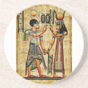 Posavasos De Arenisca Práctico de costa de Egipto antiguo 5
