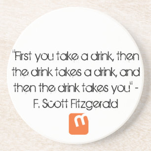 Posavasos De Arenisca Práctico de costa de Fitzgerald