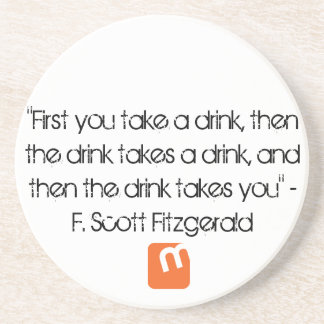 Posavasos De Arenisca Práctico de costa de Fitzgerald