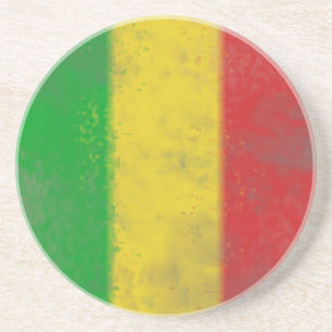Posavasos De Arenisca Práctico de costa de la bebida de Rasta