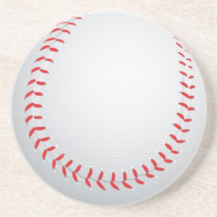 Posavasos De Arenisca Práctico de costa de la bebida del béisbol