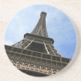 Posavasos De Arenisca Práctico de costa de la torre Eiffel