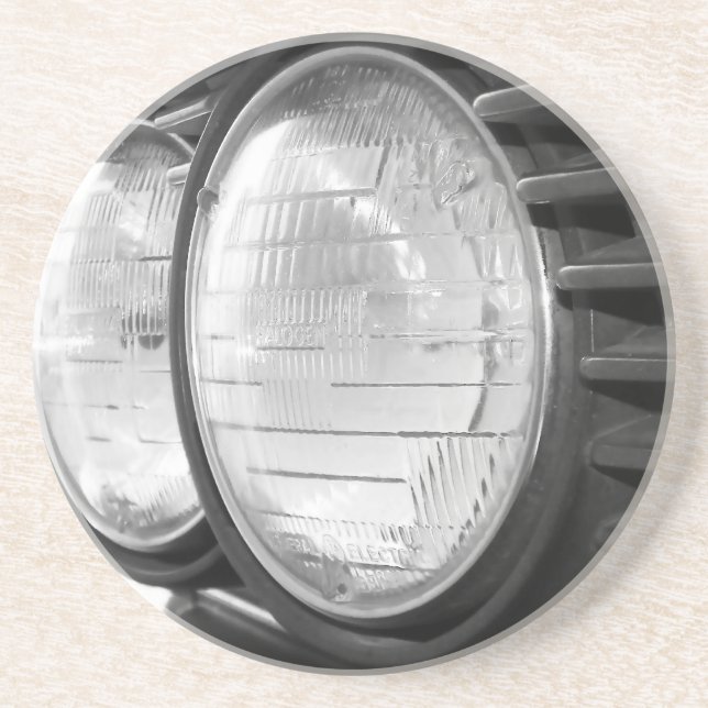 Posavasos De Arenisca práctico de costa de las linternas de BMW del (Frente)