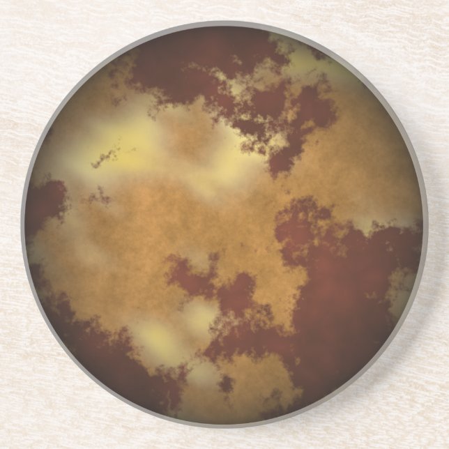 Posavasos De Arenisca Práctico de costa de Marte (Frente)