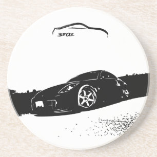 Posavasos De Arenisca Práctico de costa de Nissan 350z