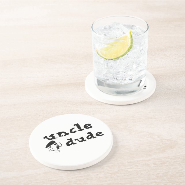 Posavasos De Arenisca Práctico de costa de tío Dude Sandstone Fierce (Lado)