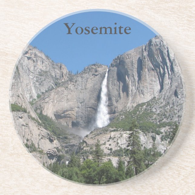 Posavasos De Arenisca ¡Práctico de costa de Yosemite! (Frente)