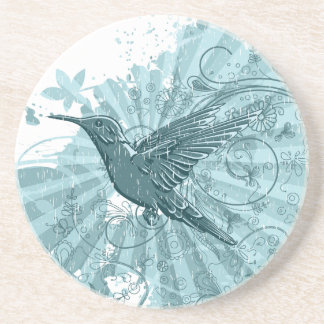 Posavasos De Arenisca Práctico de costa del colibrí