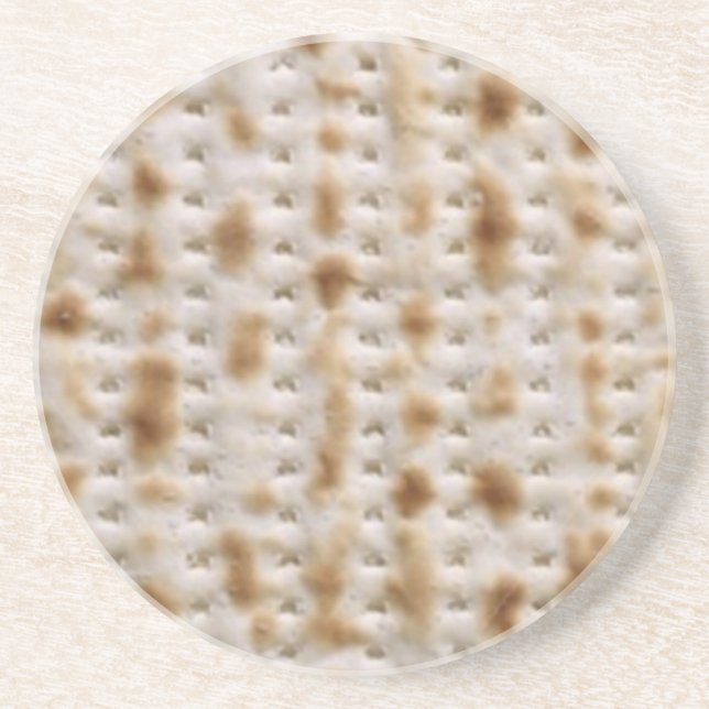 POSAVASOS DE ARENISCA PRÁCTICO DE COSTA DEL MATZO PARA PESACH (Frente)